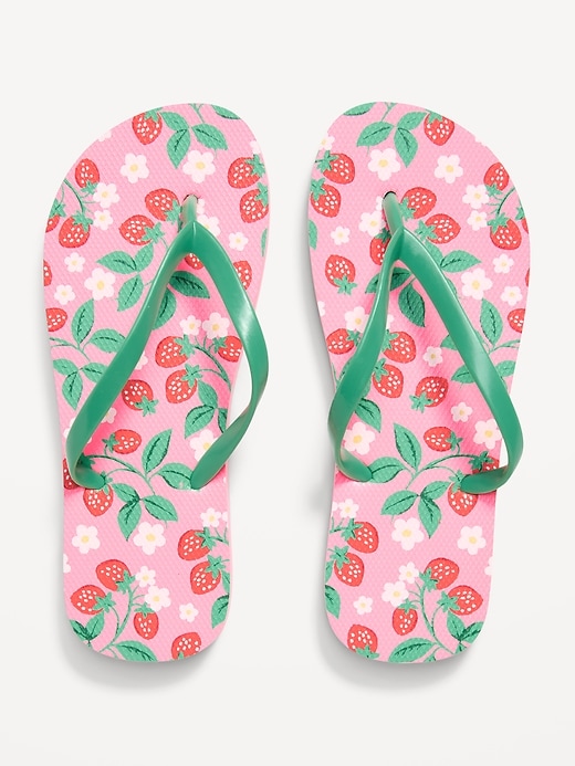 Image number 1 showing, Flip-Flop Sandals for Girls (Partially Plant-Based)