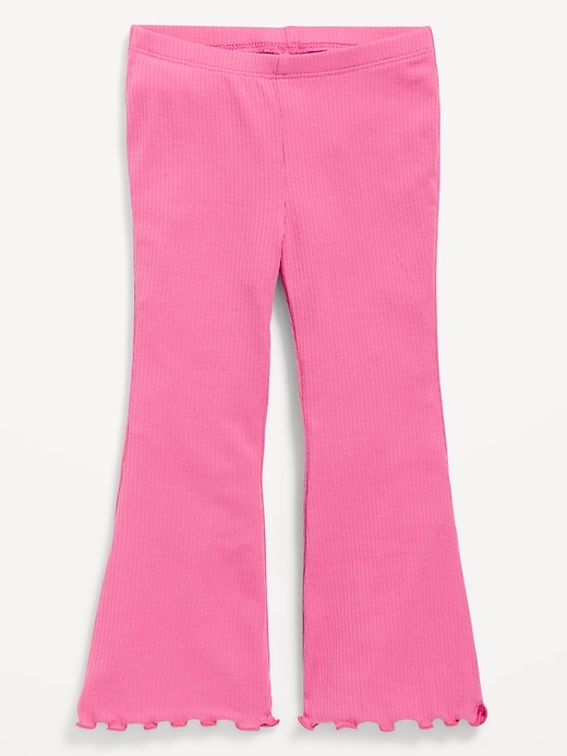 Image number 1 showing, Ribbed Flare Leggings for Toddler Girls