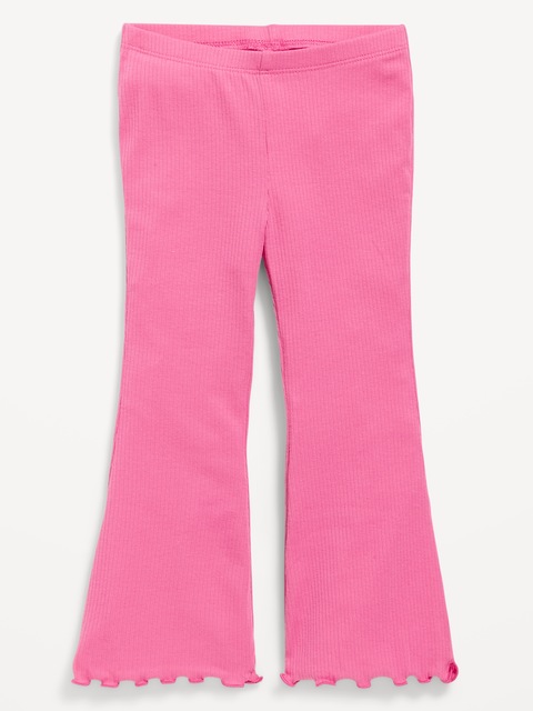 Ribbed Flare Leggings for Toddler Girls