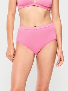 High-Waisted Everyday Brief Cotton Underwear