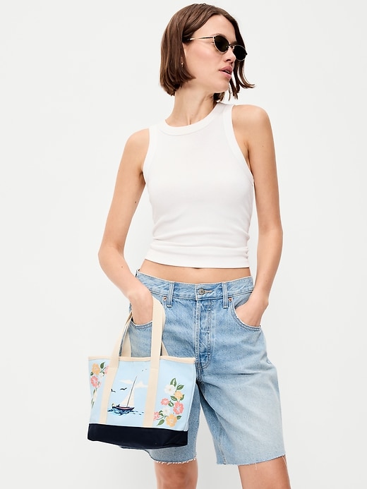 Image number 2 showing, Small Graphic Tote Bag