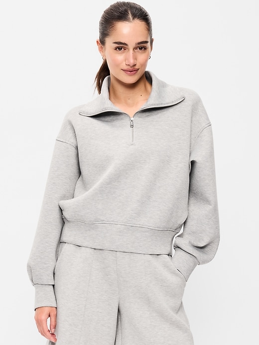 Image number 1 showing, Bounce Fleece Half-Zip Pullover Sweatshirt