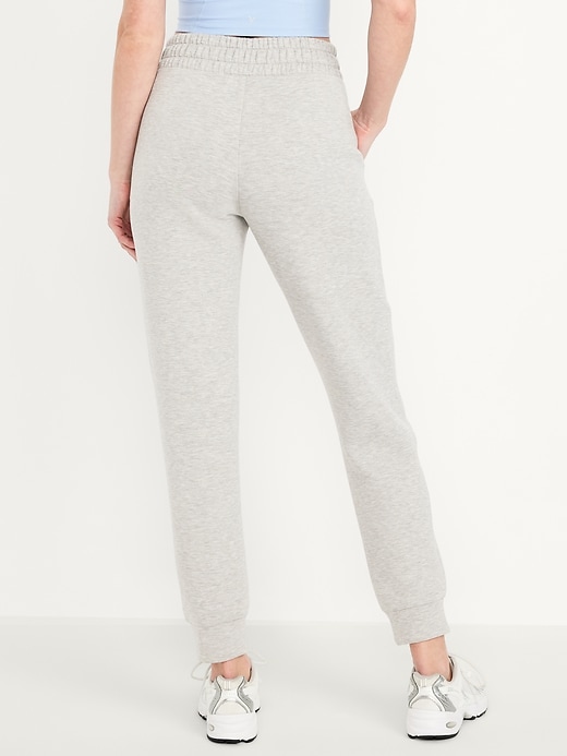 Image number 2 showing, High-Waisted Bounce Fleece Jogger Sweatpants