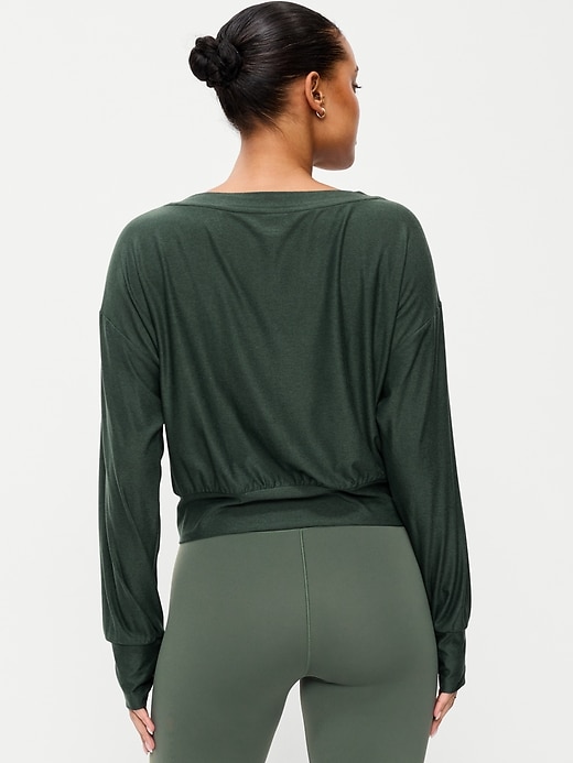 Image number 2 showing, CloudMotion Boatneck Top