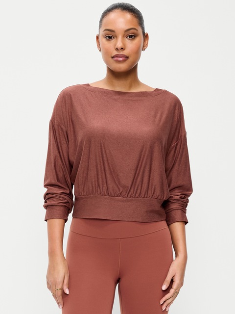 CloudMotion Boatneck Top