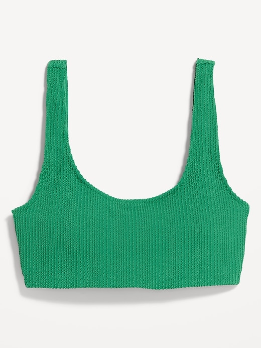 Image number 4 showing, Ribbed Scoop-Neck Swim Top