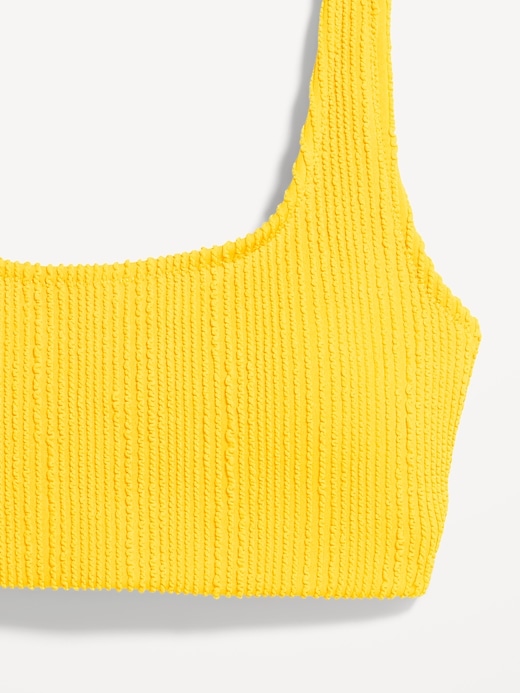 Image number 8 showing, Ribbed Scoop-Neck Swim Top