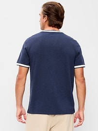 Image number 2 showing, Crew-Neck Pique T-Shirt