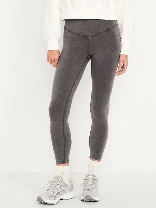 High-Waisted PowerChill 7/8 Cotton Leggings