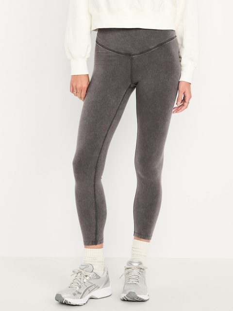 High-Waisted PowerChill 7/8 Cotton Leggings