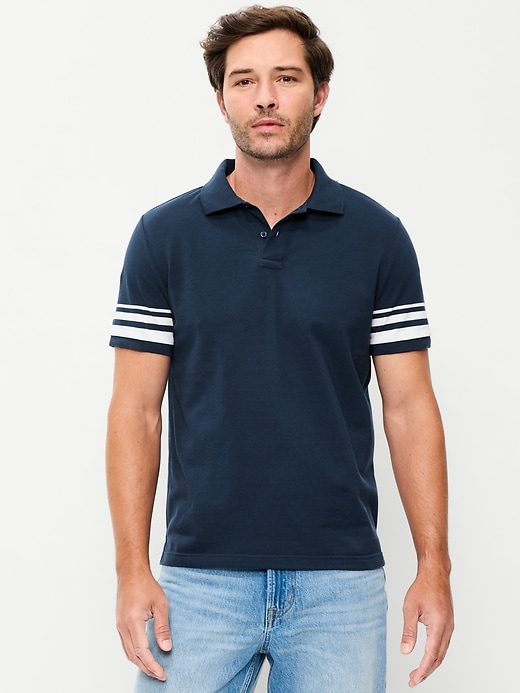 Image number 1 showing, Classic Fit Pique Polo