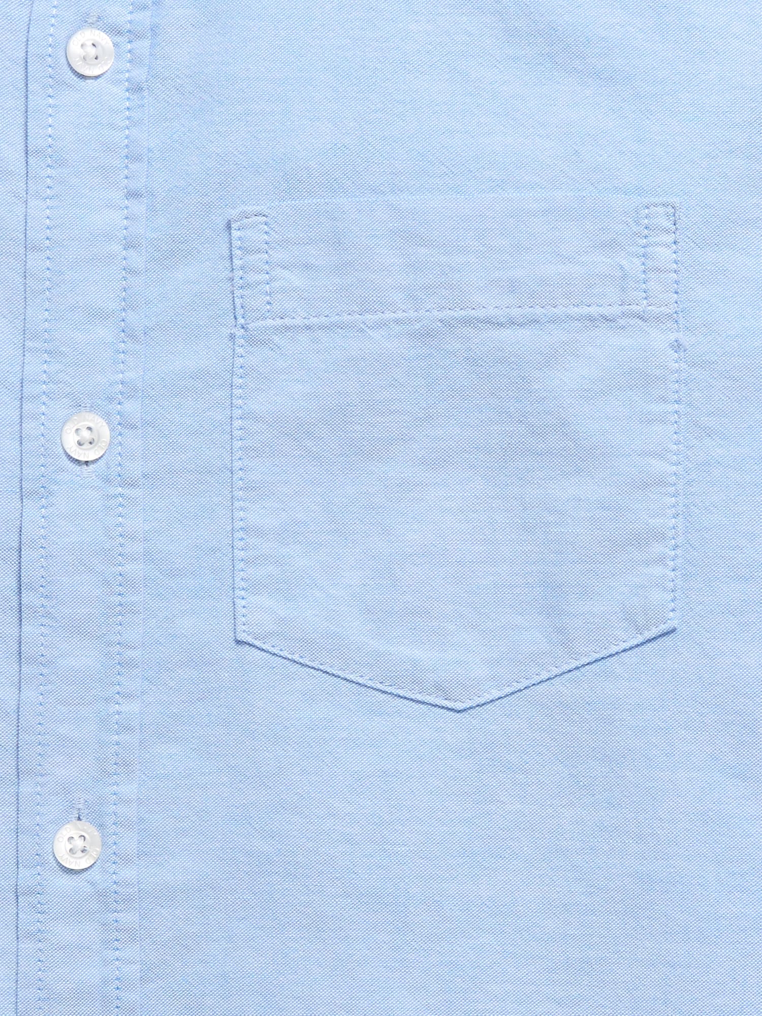 Short-Sleeve Pocket Oxford Shirt for Boys