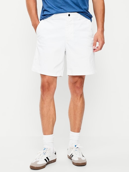 Image number 1 showing, TwillTech Chino Shorts -- 8-inch inseam