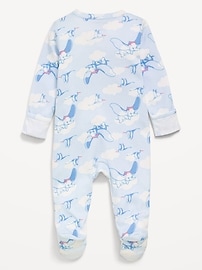 Image number 2 showing, Disney© Dumbo 2-Way-Zip Sleep & Play Footed One-Piece for Baby
