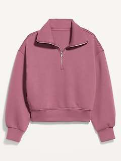 Bounce Fleece Half-Zip Pullover Sweatshirt