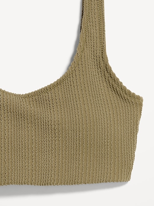 Image number 9 showing, Ribbed Scoop-Neck Swim Top