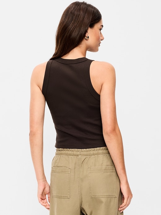 Image number 2 showing, Snug Crop Tank Top