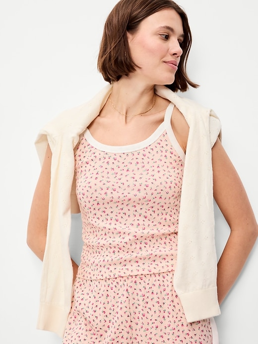 Image number 3 showing, Pointelle Sleep Short