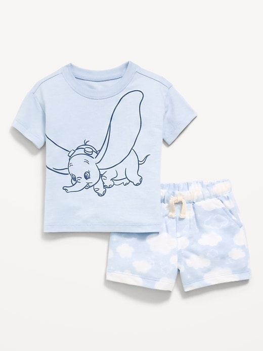 Image number 1 showing, Disney© Dumbo French Terry Top and Shorts Set for Baby