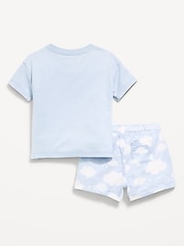 Image number 2 showing, Disney© Dumbo French Terry Top and Shorts Set for Baby