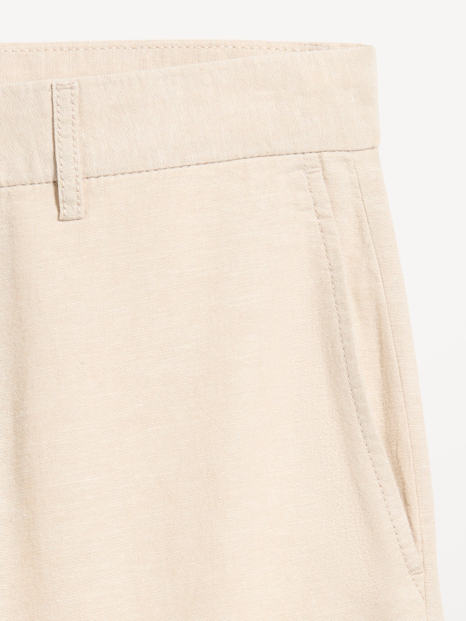 Мужские шорты Old Navy Slim Built-In Flex Rotation Chino Shorts -- 8-inch inseam, цвет: Серо-бежевый — фото 2