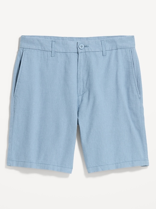 Image number 2 showing, Slim Linen-Blend Rotation Chino Shorts -- 8-inch inseam
