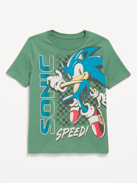 Sonic The Hedgehog™ Gender-Neutral Graphic T-Shirt for Kids