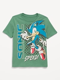 Image number 1 showing, Sonic The Hedgehog™ Gender-Neutral Graphic T-Shirt for Kids