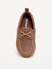Image number 2 showing, Faux-Suede Boat Shoes for Toddler Boys