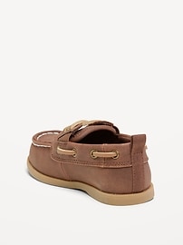 Image number 3 showing, Faux-Suede Boat Shoes for Toddler Boys