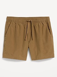 Image number 1 showing, Solid Jogger Shorts -- 5-inch inseam