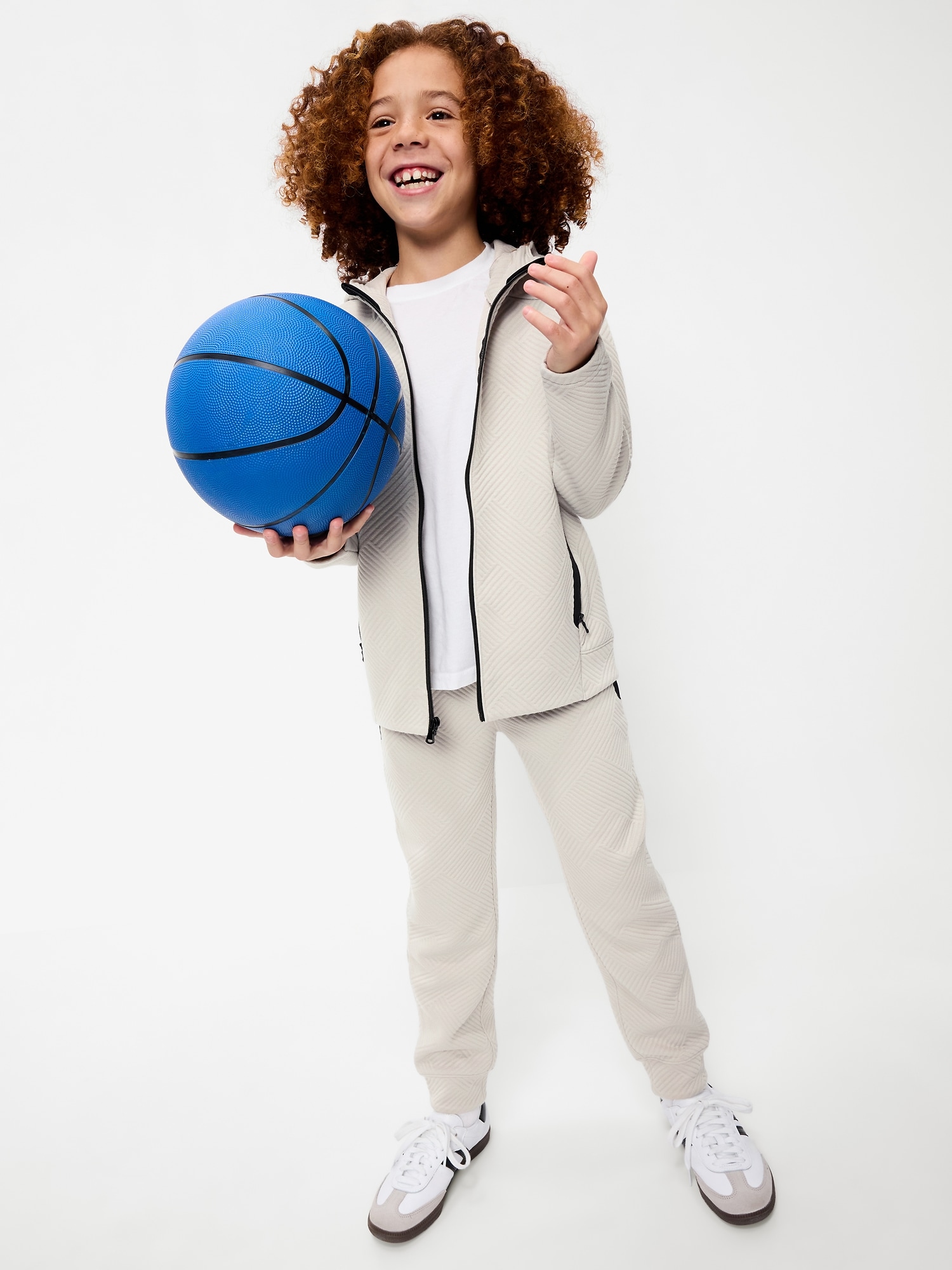 Dynamic Fleece Textured Jogger Sweatpants for Boys