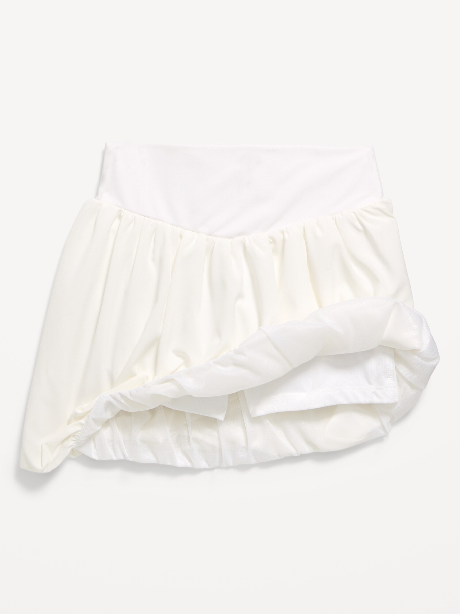 Юбка-шорты Old Navy High-Waisted PowerSoft Bubble Skort для девочек, цвет: Calla Lilies — фото 5