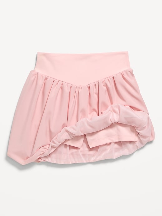 Image number 3 showing, High-Waisted PowerSoft Bubble Skort for Girls