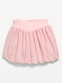 Image number 2 showing, High-Waisted PowerSoft Bubble Skort for Girls
