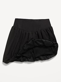 Image number 3 showing, High-Waisted PowerSoft Bubble Skort for Girls