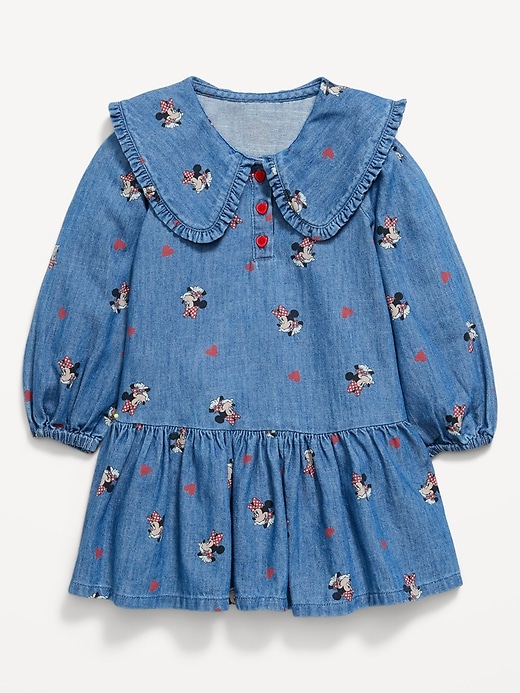 Image number 2 showing, Old Navy x Disney Minnie Mouse Collared Dress for Toddler Girls