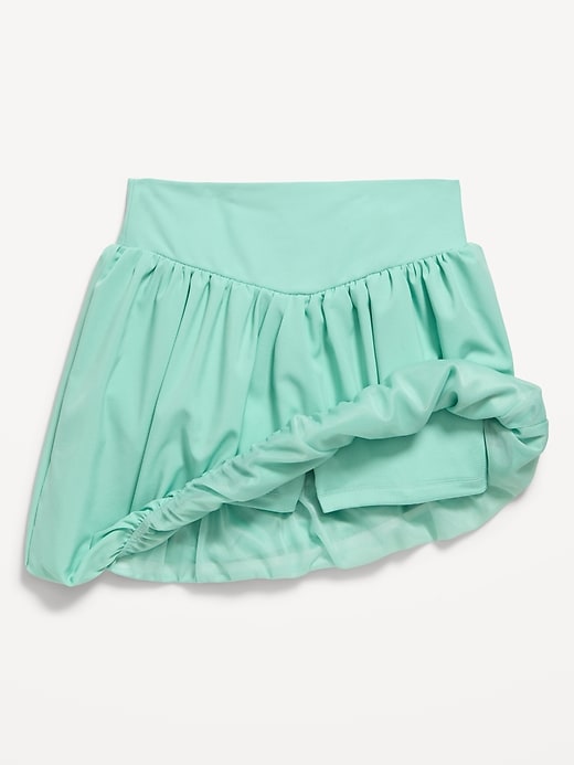 Image number 3 showing, High-Waisted PowerSoft Bubble Skort for Girls