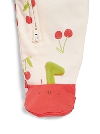 Image number 2 showing, 2-Way-Zip Sleep & Play Footed One-Piece for Baby
