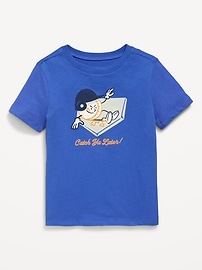 Image number 1 showing, Short-Sleeve Unisex Graphic T-Shirt for Toddler