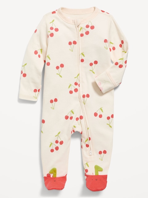 2-Way-Zip Sleep & Play Footed One-Piece for Baby