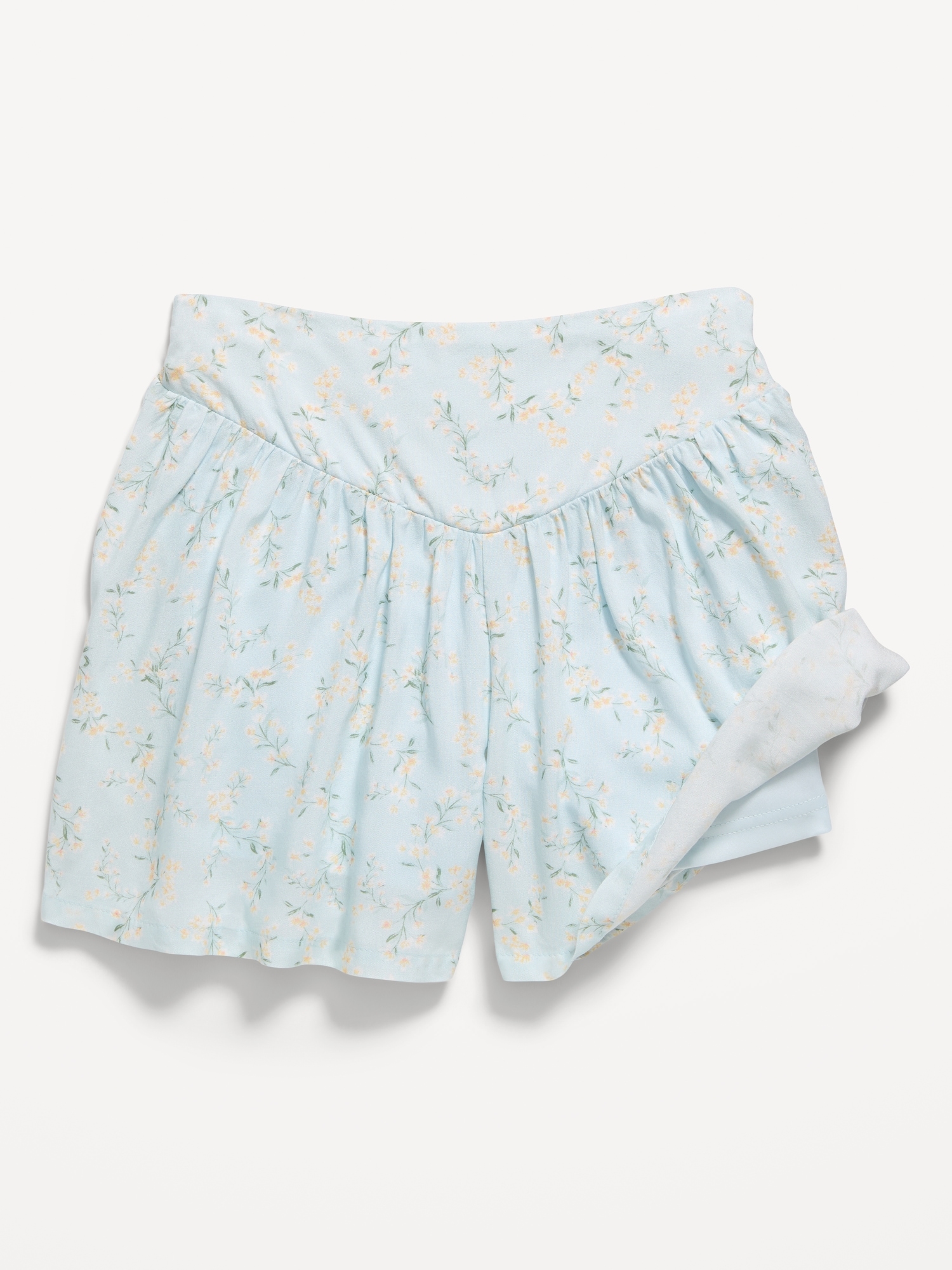 Printed Pull-On Shorts for Girls