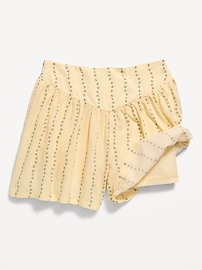 Image number 3 showing, Printed Pull-On Shorts for Girls