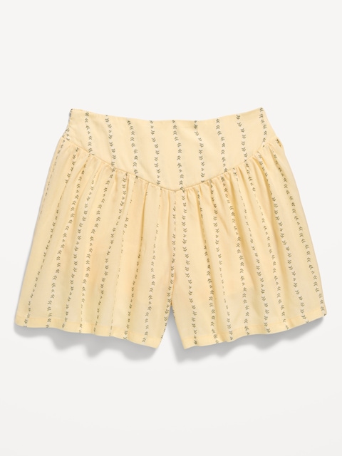Printed Pull-On Shorts for Girls