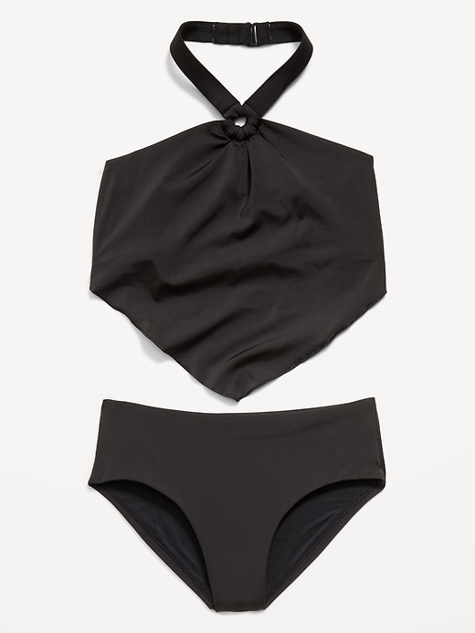 Image number 1 showing, Halter Bikini Swim Set for Girls