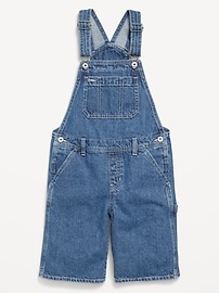 Image number 4 showing, Baggy Denim Shortalls for Girls