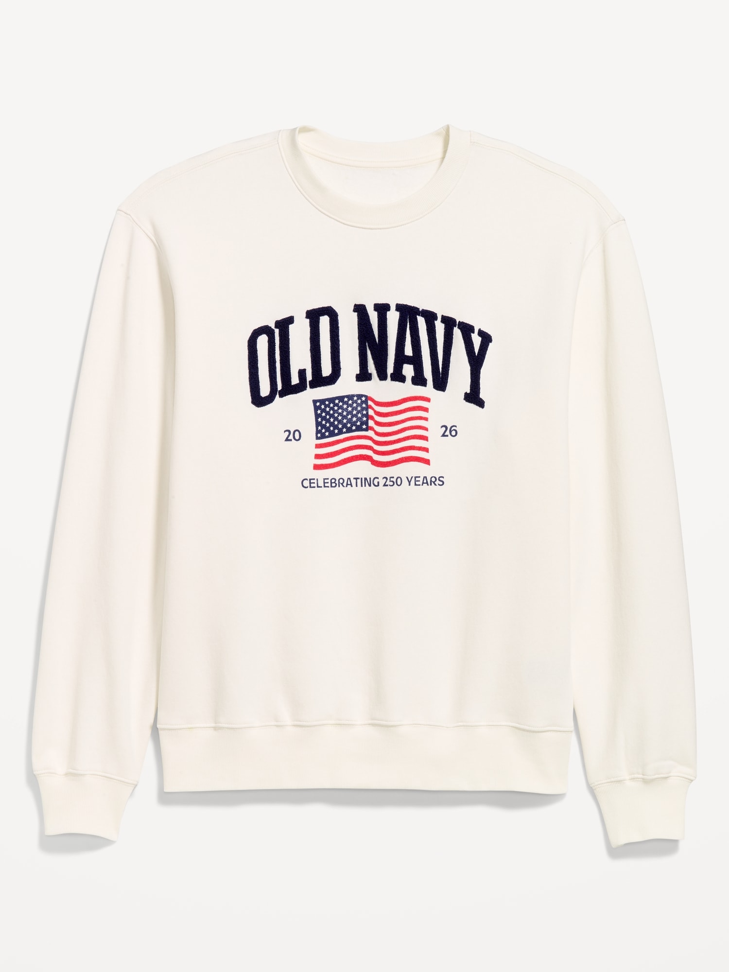 Loose Logo-Graphic Crew-Neck Sweatshirt