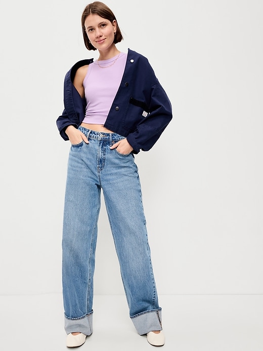 Image number 3 showing, Snug Crop Tank Top