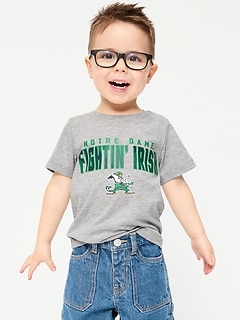 College Graphic Unisex T-Shirt for Toddler