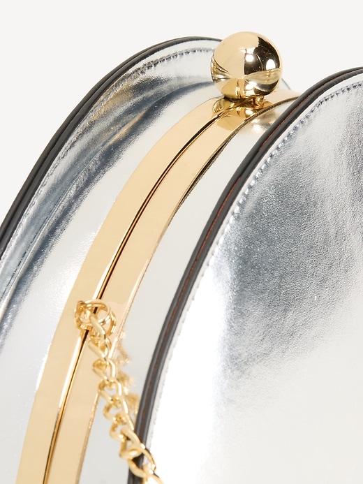 Image number 3 showing, The Occasion by Old Navy Half-Moon Clutch